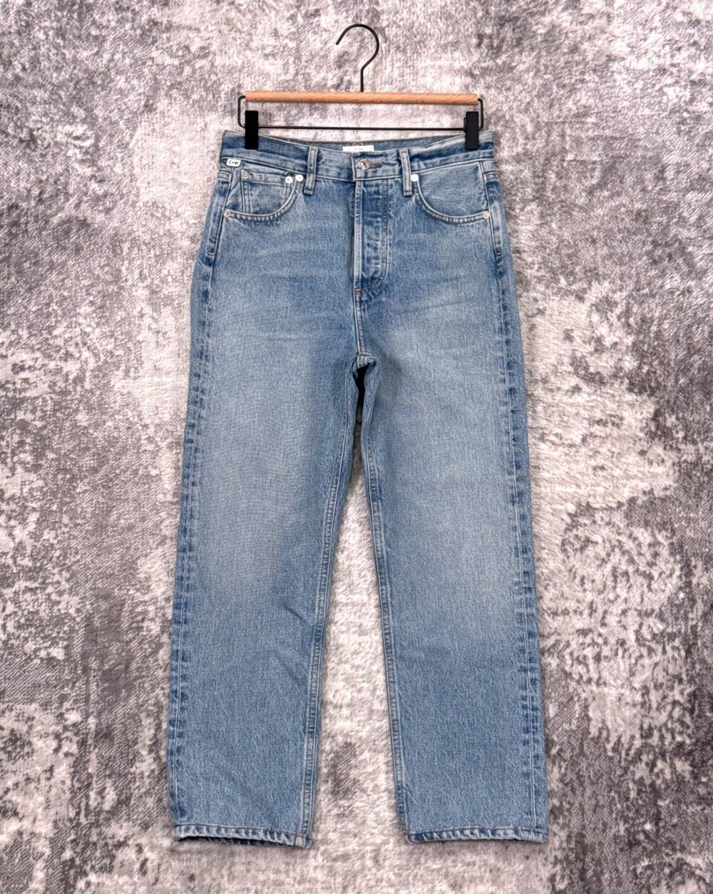Citizens of Humanity Jeans 25 Womens Blaine High Rise Straight Vintage Denim